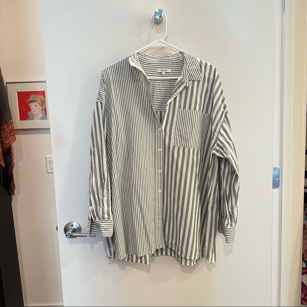 Madewell Striped Oxford
